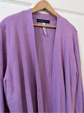 Prophecy Purple Cardigan Sweater XL